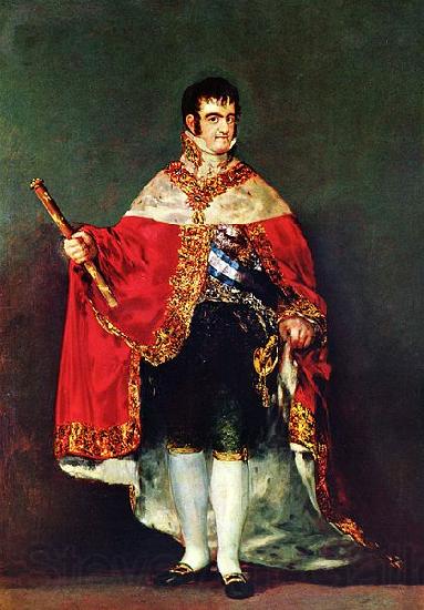 Francisco Goya Portrat des Ferdinand VII